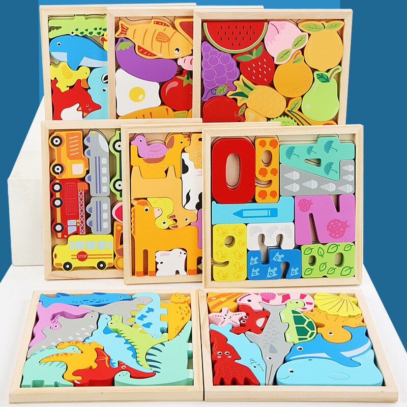 Kids block hot sale puzzles